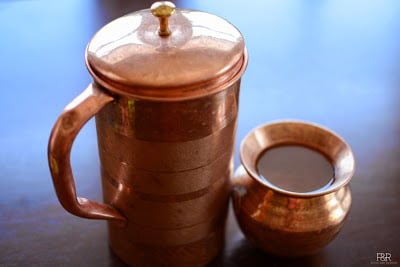 Health benefits of drinking copper vessel water  in Hindi