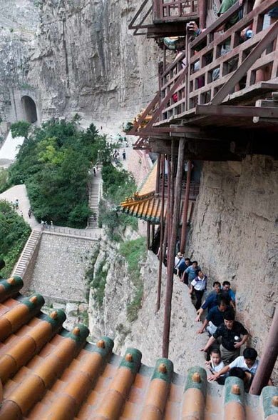 Hanging Monastery of China Information in Hindi 