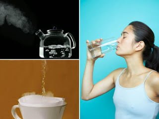 Benefits of drinking hot water in Hindi
