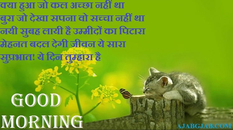 Happy Good Morning In Hindi
