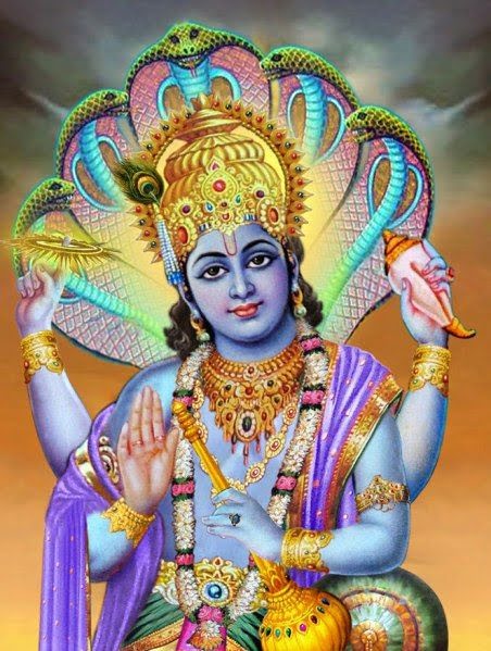 Lord Vishnu Hd Greetings Free Download 