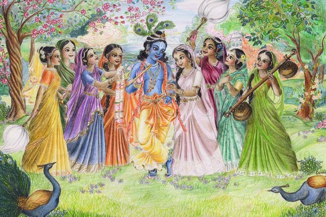 Lord Krishna Hd Greetings For Mobile