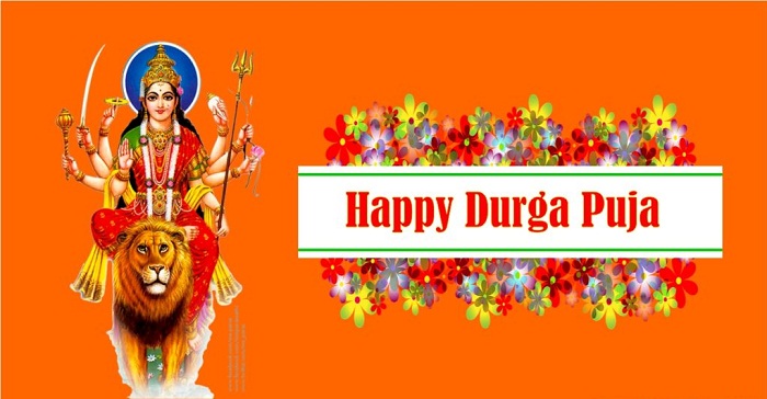 Happy Durga Puja Hd Greeting Cards For Facebook