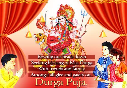 Happy Durga Puja Hd Greetings For Facebook