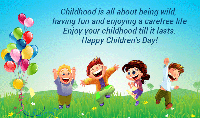 Happy Children's Day Gif Images