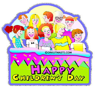 Happy Children's Day Gif Photos For WhatsApp