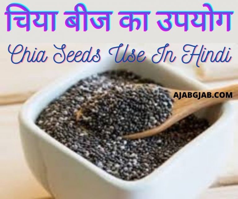 Chia Seeds Use And Recipe In Hindi, चिया बीज का उपयोग और रेसिपी